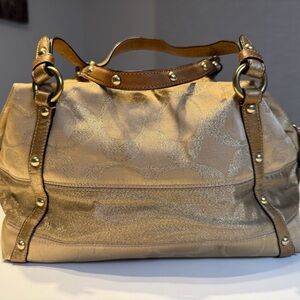 Gold Designer Handbag